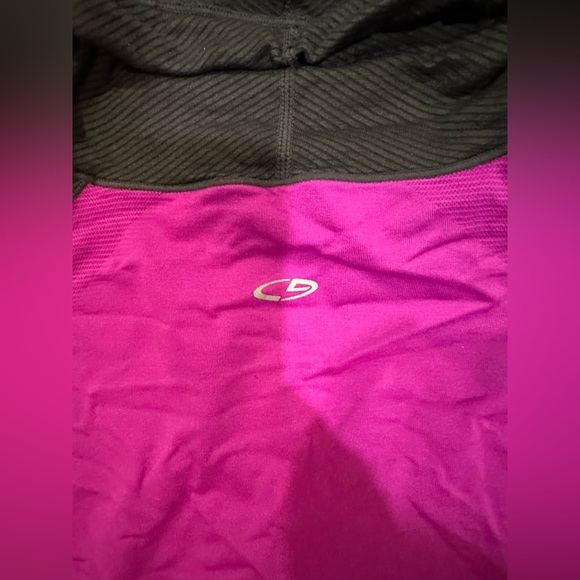 Champion Long Sleeve Mock Neck Pink Pull Over Size XL - Picture 4 of 4